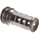 HuxWrx Safety Co. Muzzle Brake-QD 762 1574 Black with 5/8x24 Threads, 2.30\" OAL, 7.62/.30 Caliber - Oss Suppressors