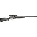 Gamo 611006785554 Wildcat Whisper Air Rifle Break Open .22 Pellet Black Synthetic - 