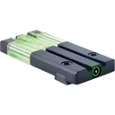 Meprolight USA 631013108 Mepro FT Bullseye Rear Sight Fixed Tritium/Fiber Optic Green Black Frame for Most Glock (Except 42,43,43x,48) - Meprolight
