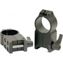 Warne 217LM Maxima Ring 30mm Ultra High Steel Black - Warne Mfg