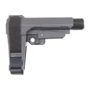 Sbtact SBA3-03M-SB SBA3 Gray w/6 POS Carbine EXT - Sb Tactical
