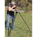 MTM Case-Gard HLST Hi-Low Shooting Table Black/FDE 18\"-55\" High - Mtm Products