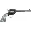 Heritage Mfg RR22B6GPRL Rough Rider 6rd 6.50\" Black Steel Frame, Barrel & Cylinder Gray Pearl Grip Revolver - Heritage Manufacturing