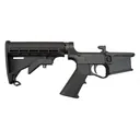 Plum Crazy AR-15 Improved Gen II Complete Polymer Lower Receiver, Ready to Drop in and Push Pin. - Black - Plum Crazy