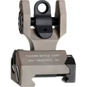 Troy Ind SSIGFBSROFT00 BattleSight Rear Sight Folding Flat Dark Earth for AR-15, M16, M4 - Troy Industries