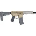 Q LLC Sugar Weasel, Semi-Automatic AR-15, 300 Blackout, 7\" Barrel, 30+1, Cherry Bomb, Clear Anodized, SBA3 Brace, Magpul K Grip - SW300BLK7PISTOL - Q