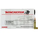 Winchester Ammo WM193150 USA 5.56x45mm NATO 55 gr Full Metal Jacket (FMJ) (Value Pack), Brass, Boxer, Non-Corrosive Reloadable - 150 Round Box - Winchester
