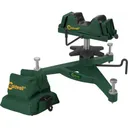 Caldwell 383640 Rock Front Shooting Rest Padded Rear Filled Canvas Bag Combo Green - Battenfeld Technologies