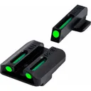 Truglo TFO Tritium/Fiber-Optic Day/Night Sights Kahr Set (Green/Green) - Truglo