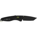 S.O.G SOG-11-41-09 Aegis AT 3.13\" Folding Drop Point Plain Black TiNi Cryo D2 Steel Blade/Black w/Moss Accents GRN Handle - Studies And Observations Group