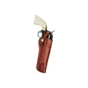 Bianchi 10066 Lawman Western Belt Holster 7.5\" Colt New Frontier/Single Action Army Steerhide Tan - Bianchi Holsters
