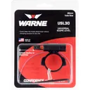 Warne USL30 Universal Scope Level 30mm Tube Diameter Universal Aluminum Black - Warne Mfg