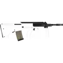 Steyr Arms AUGM1WHIEXT AUG A3 M1 5.56x45mm NATO 16\" 30+1 Black Rec White Fixed Bullpup Stock White Polymer Grip Includes Extended Rail - Steyr Arms