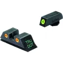 Meprolight 10224O Tru-Dot NS Set For Glock 9/40 17/19/22/23/31-35/37/38 Fixed Tritium Green Front/Orange Rear - Meprolight