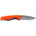 S.O.G SOG-17-41-03 Aegis FX 3.70\" Fixed Plain Satin 4116 Krupp SS Blade/ Recue Red w/Indigo Accents GRN Handle - Studies And Observations Group