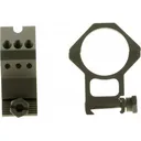 Weaver Mounts 99686 Six Hole Tactical Scope Ring Set For Rifle Picatinny/Weaver XX-High 34mm Tube Black Anodized Aluminum - Weaver Scope Mounts