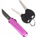 CobraTec Knives CALI929TBPURTNS California 929TB 1.75\" OTF Tanto Plain D2 Steel Blade Stonewash D2 Steel Blade Purple Anodized Aluminum Handle - Cobratec Knives
