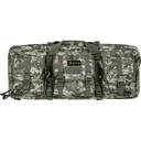 GPS Bags GPSDRC28ACU Double A-TACS AU 600D Polyester with 2 Padded Pistol Sleeves, Molle Webbing & Lockable Zippers 28\" L x 12.75\" H x 9\" W Exterior Dimensions - Gps Bag
