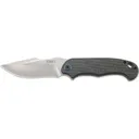 CRKT 7920 P.S.D. 3.63\" Folding Plain Satin 4116 Stainless Steel Blade/ Black Carbon Fiber/G10 Handle Includes Pocket Clip - Columbia River Knife