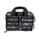 Tactical Quad 2 Pistol Range BAG - Gray Digital - Gps Bag
