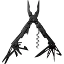 S.O.G SOG-PL1002-CP PowerLitre Black Hardcoat Anodized 5Cr15MoV Stainless Steel 5\" Long Features 19 Tools - Studies And Observations Group