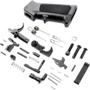 CMMG 55CA6B8 Lower Parts Kit AR-15 Single-Stage Trigger Ambidextrous Lever Safety Black - Cmmg