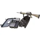 MTM TRB40 Tactical Range Box with Gun Forks Polypropylene Black - Mtm Products