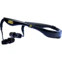 Pro Ears PEEBBLK Stealth 28 28 dB Behind The Head Black Ear Buds with Black Band & Gold Logo for Adults 1 Pair - Altus