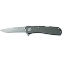S.O.G SOG-TWI8-CP Twitch II 2.65\" Folding Drop Point Plain Satin AUS-8A SS Blade Gray Anodized Aluminum Handle Includes Belt Clip - Studies And Observations Group