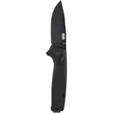 S.O.G SOG-TM1027-C Terminus XR 2.95\" Folding Clip Point Plain Black TiNi D2 Steel Blade Black G10 Handle Includes Pocket Clip - Studies And Observations Group
