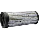 American Hunter AHSWNLOG Rolling Hog Feeder 30 lbs Capacity Gray - Gsm Outdoors
