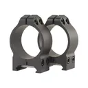 Warne 213M Maxima Vertical Ring Set Fixed For Rifle Maxima/Weaver/Picatinny Low 30mm Tube Matte Black Steel - Warne Mfg
