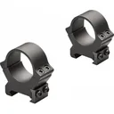 Leupold 174079 PRW2 Scope Ring Set Picatinny/Weaver Low 1\" Tube Matte Black Steel - Leupold / Redfield