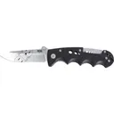 S.O.G SOG-EL01-CP Kilowatt 3.40\" Folding Clip Point Plain Satin AUS-8A SS Blade Black GRN Handle Includes Belt Clip - Studies And Observations Group