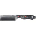 CRKT 4037 Razel 2.97\" Fixed Plain Satin D2 Steel Blade/Weathered Resin Infused Fiber Handle Includes Sheath - Columbia River Knife