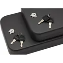 SnapSafe 75201 Lock Box Large Key Entry Black Steel 9.50\" L x 6.50\" W x 1.75\" D 2pk - Hornady