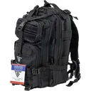 Full Forge Gear Hurricane Tactical Backpack 600D Polyester 18\" x 11\" x 11\" Black - Rukx Gear