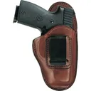 Bianchi 19221 100 Professional IWB 01 Tan Leather Belt Clip Fits Ruger LCR Fits S&W J Frame 2\" Left Hand - Bianchi Holsters