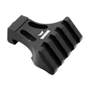Warne A645TW Picatinny Side Mount Adapter, 45 Degree, Black, Aluminum, 1 oz - Warne Mfg