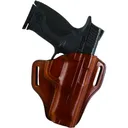 Bianchi 23996 57 Remedy OWB 15 Tan Leather Belt Slide Fits S&W M&P Shield - Bianchi Holsters