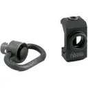 Daniel Defense 0302130029 Rail Mount Swivel Attachment 1.25\" Quick Detach with Push Button Black Anodized - Daniel Defense