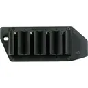TacStar 1081130 SideSaddle #4 Shot Shotshell Carrier 20GA Rem 870/1100/11-87 Black Polymer/Aluminum - Pachmayr Gun Works