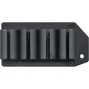 TacStar 1081167 SideSaddle #4 Shot Shotshell Carrier 12GA Moss 500/590 Black Polymer/Aluminum - Pachmayr Gun Works
