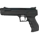 Beeman 2004 Deluxe Air Pistol .177 Pellet Post Front/Adj Rear Synthetic Grip/Frame Black - Beeman Marksman
