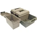 MTM Case-Gard AC3C AC3C Ammo Crate 50 Cal Rifle Dark Earth Cans/Army Green Crate Polypropylene 13.5\" x 7.4\" x 8.5\" 30 lbs - Mtm Products