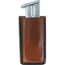 Bianchi 10737 20A Open Magazine Pouch Colt Govt 380; Kahr K9/MK9/K40/K40Cov; Mauser HSC Up to 1.75\" Leather Tan - Bianchi Holsters