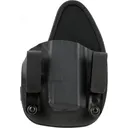 TX 1836 Kydex RECRUIT635 Recruiter IWB Style made of Black Kydex with 1.25\" Waist Belt Size for Springfield XD-S Right Hand - Versacarry
