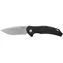 Kershaw Lateral Full Size Folding Drop Point w/Recurve Plain Stonewashed 8Cr13MoV SS Blade/Gray Textured Glass Filled Nylon Handle Includes Pocket Clip - Kershaw Knives