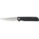 CRKT 3801 LCK + 3.31\" Folding Drop Point Plain Satin 8Cr13MoV SS Blade/ Black GRN Handle Includes Pocket Clip - Columbia River Knife