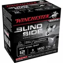 Winchester Blind Side 12 Gauge 3\" 1-3/8oz #2 Hex Steel Shot 25/Box - Winchester